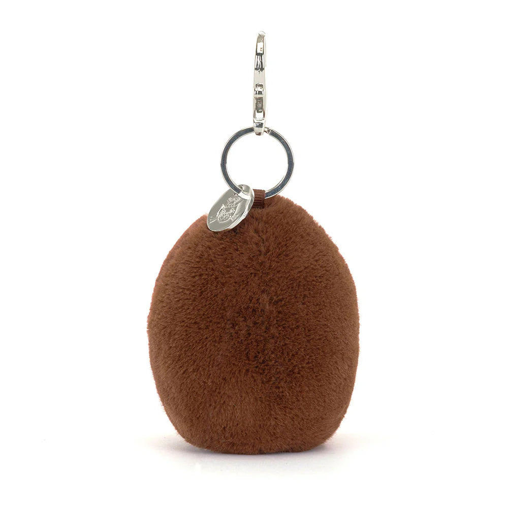 JELLYCAT AMUSEABLES BAG CHARM COFFEE BEAN