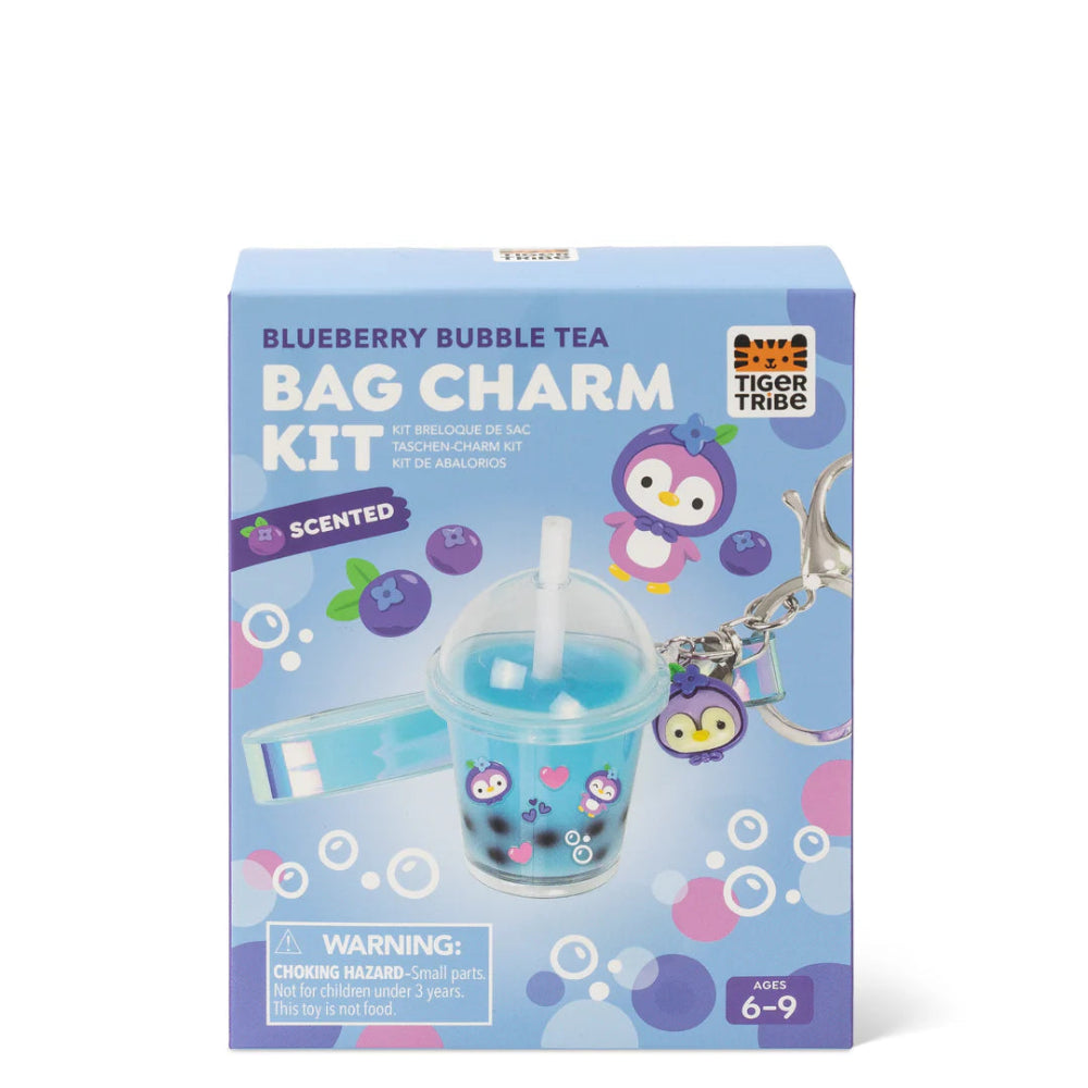 TIGER TRIBE BLUEBERRY BUBBLE TEA BAG CHARM KIT