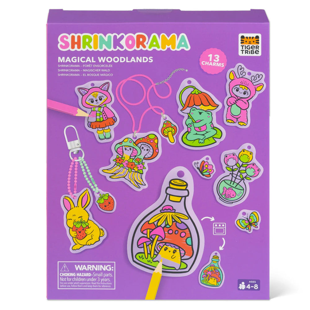 TIGER TRIBE SHRINKORAMA CHARMS MAGICAL WOODLANDS