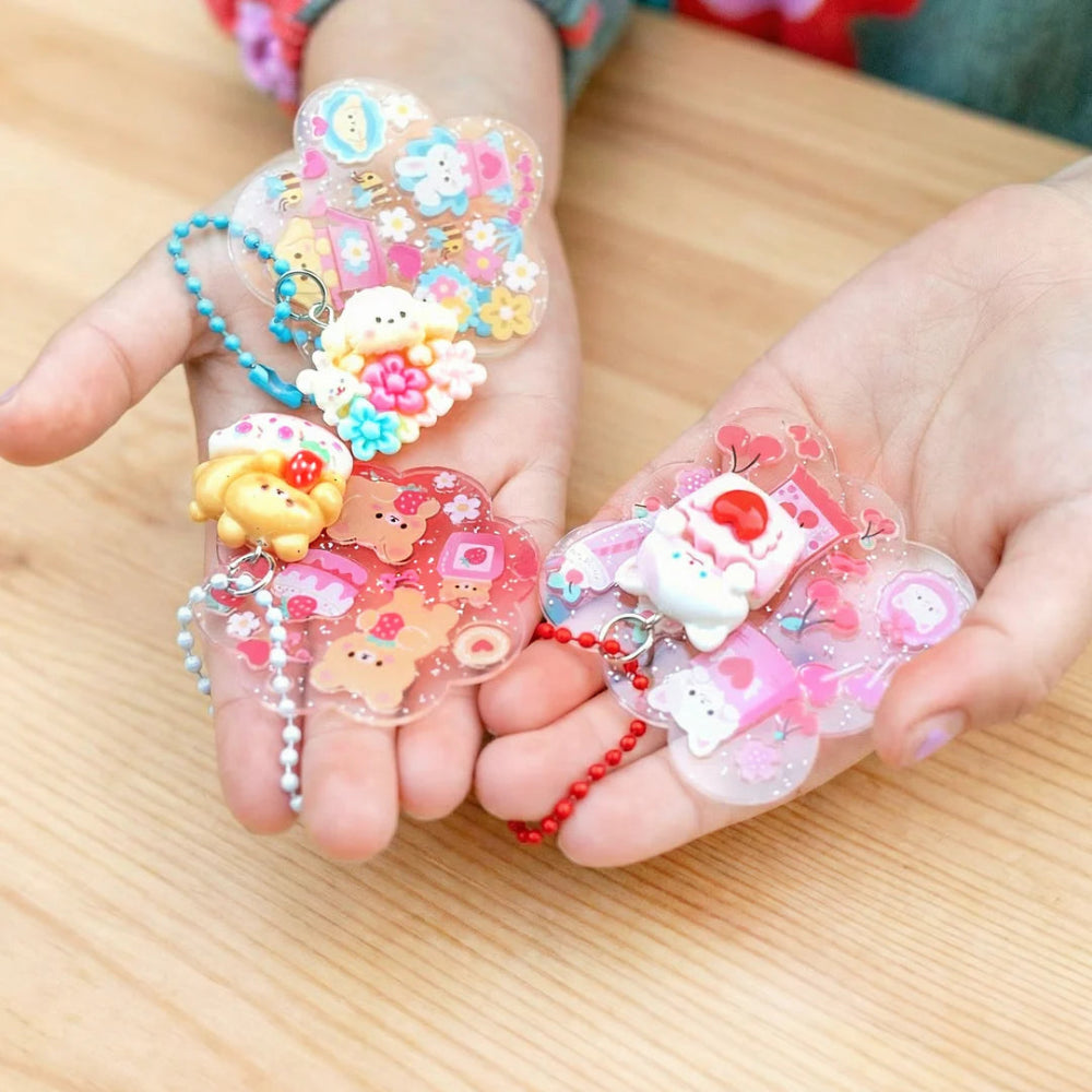 TIGER TRIBE KAWAII BAG CHARMS STICKER CRAFT KIT