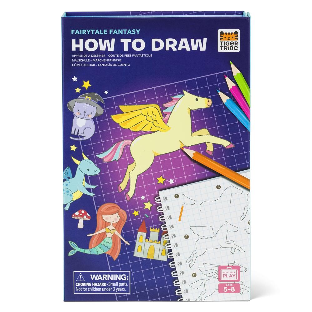 TIGER TRIBE HOW TO DRAW FAIRYTALE FANTASY