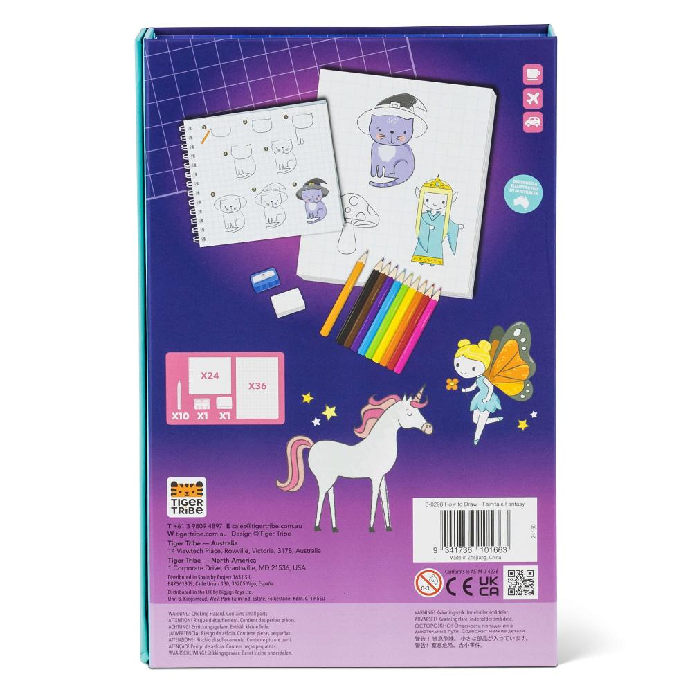 TIGER TRIBE HOW TO DRAW FAIRYTALE FANTASY