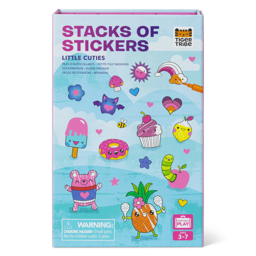 TIGER TRIBE LITTLE CUTIES STACKS OF STICKERS