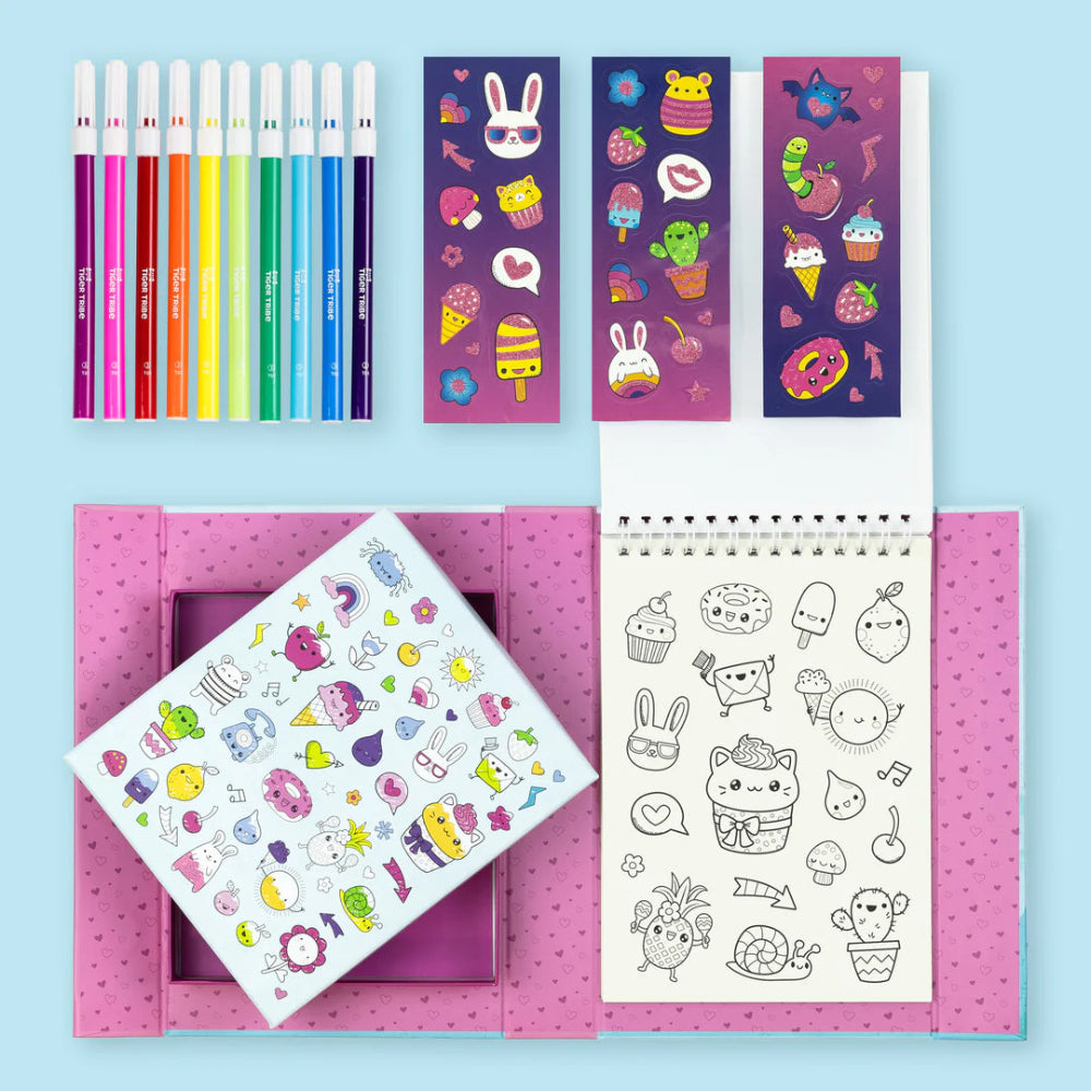 TIGER TRIBE LITTLE CUTIES STACKS OF STICKERS