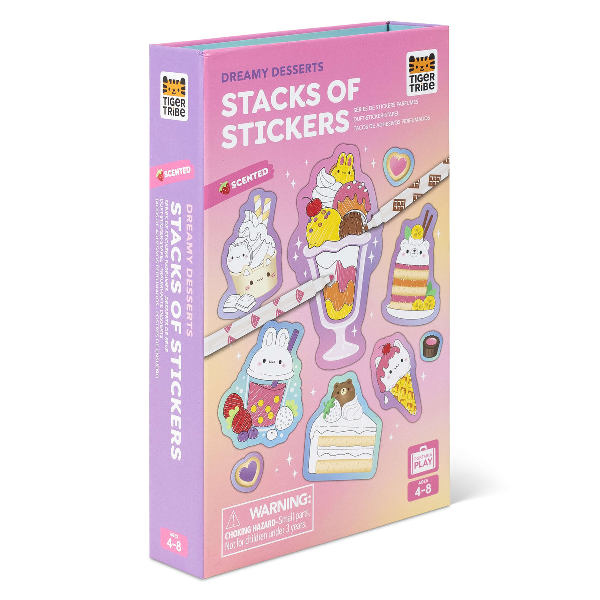 TIGER TRIBE DREAMY DESSERTS STACKS OF STICKERS