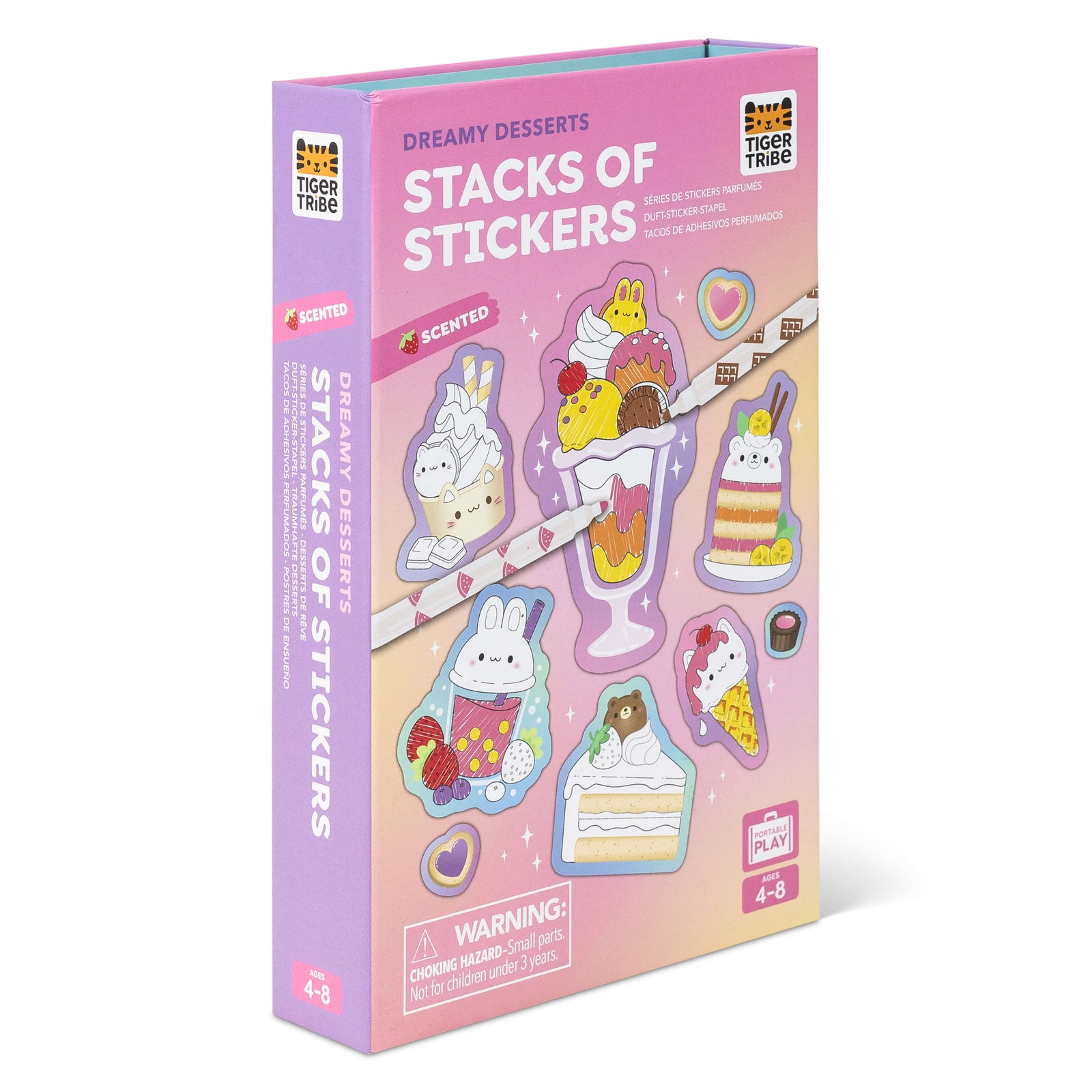 TIGER TRIBE DREAMY DESSERTS STACKS OF STICKERS