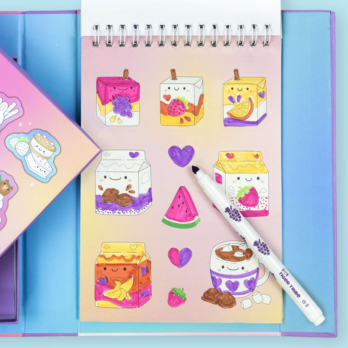 TIGER TRIBE DREAMY DESSERTS STACKS OF STICKERS