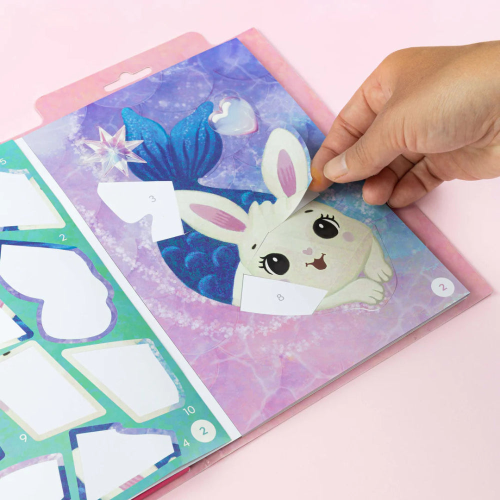 TIGER TRIBE MERMAID FRIENDS STICKER BY NUMBER