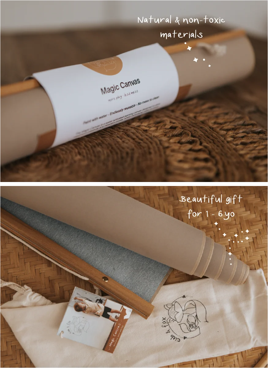 MAGIC CANVAS AND BRUSH SET