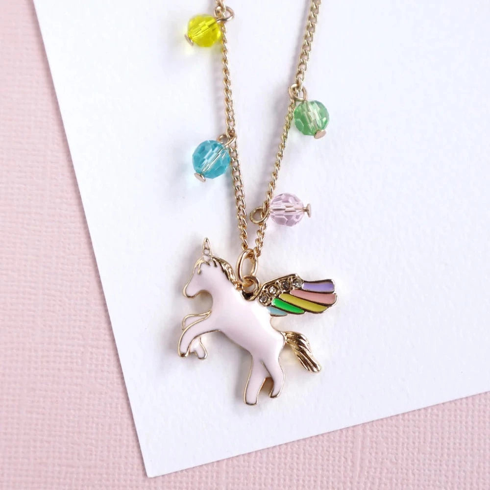 LAUREN HINKLEY CELESTIAL UNICORN NECKLACE