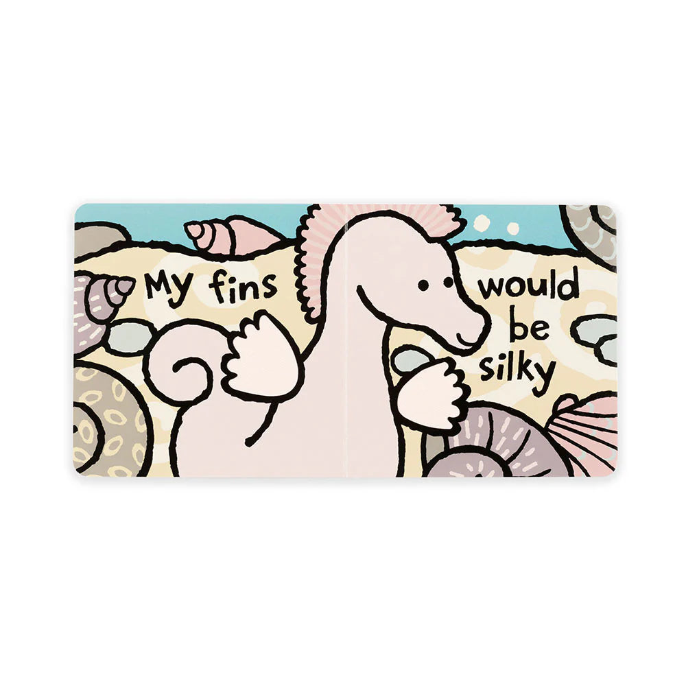 JELLYCAT IF I WERE A SEAHORSE BOARD BOOK