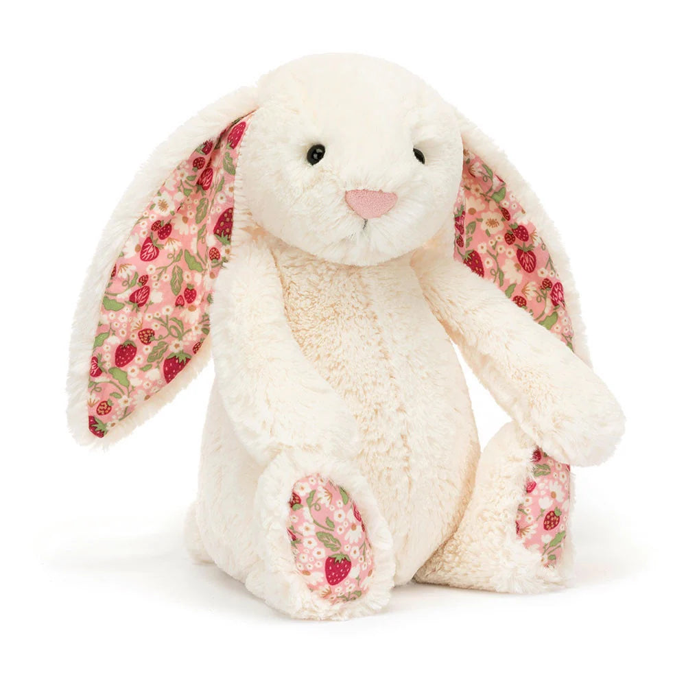 JELLYCAT BLOSSOM BERRY CREAM BUNNY MEDIUM