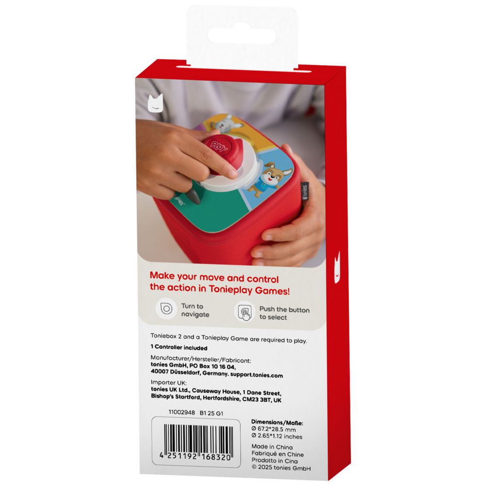 TONIES TONIEPLAY CONTROLLER SUNSET RED