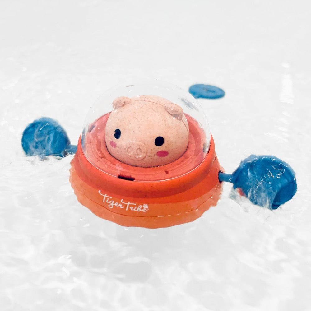 TIGER TRIBE BATH PADDLE SHIP SPACE PIGGY