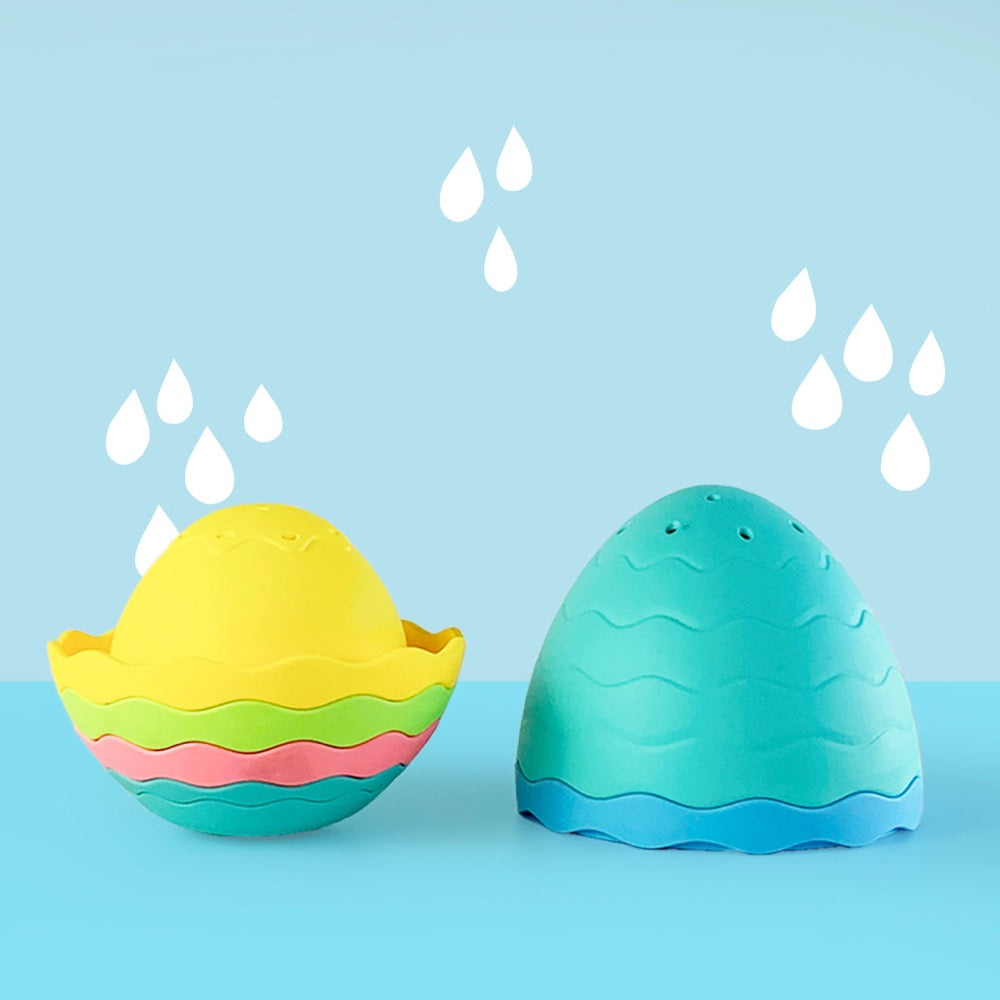 TIGER TRIBE STACK AND POUR BATH EGG