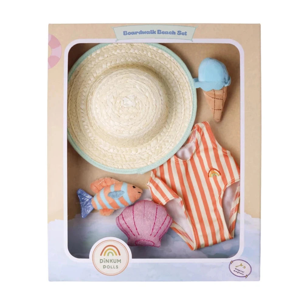 OLLIELLA DINKUM DOLLS BOARDWALK BEACH SET