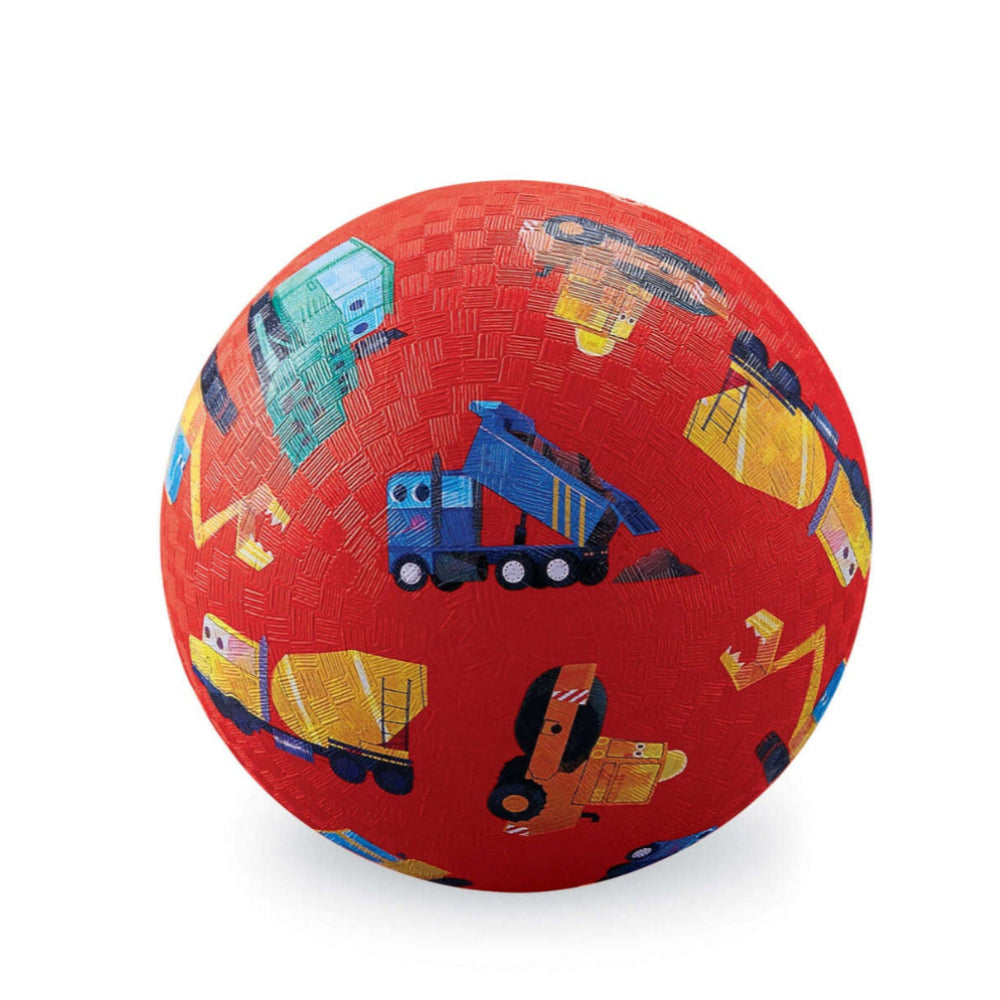 TIGER TRIBE PLAYGROUND BALL LITTLE BUILDER RED 7 INCH