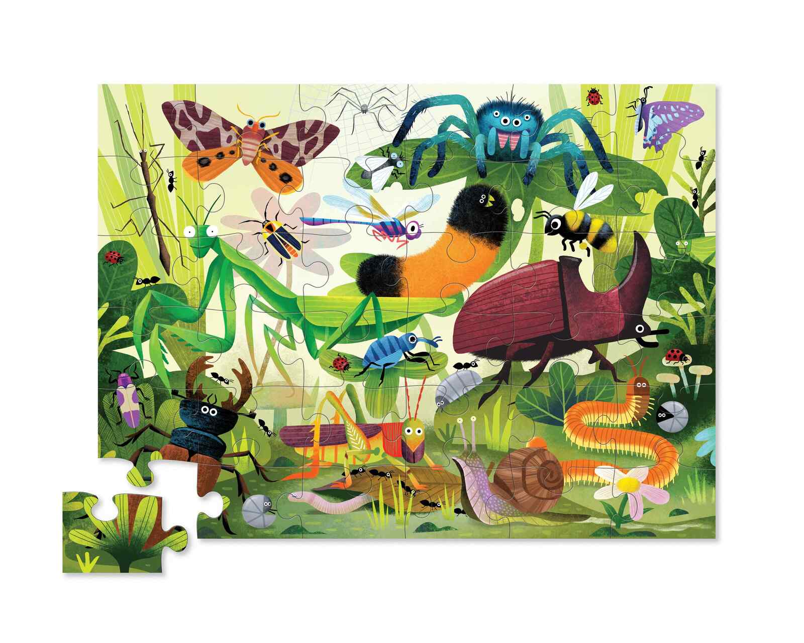CROCODILE CREEK BACKYARD BUGS 36PC FLOOR PUZZLE