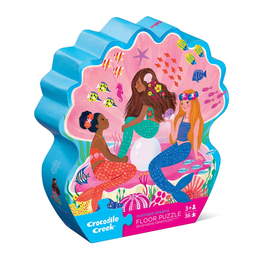 CROCODILE CREEK MERMAID DREAMS 36PC FLOOR PUZZLE
