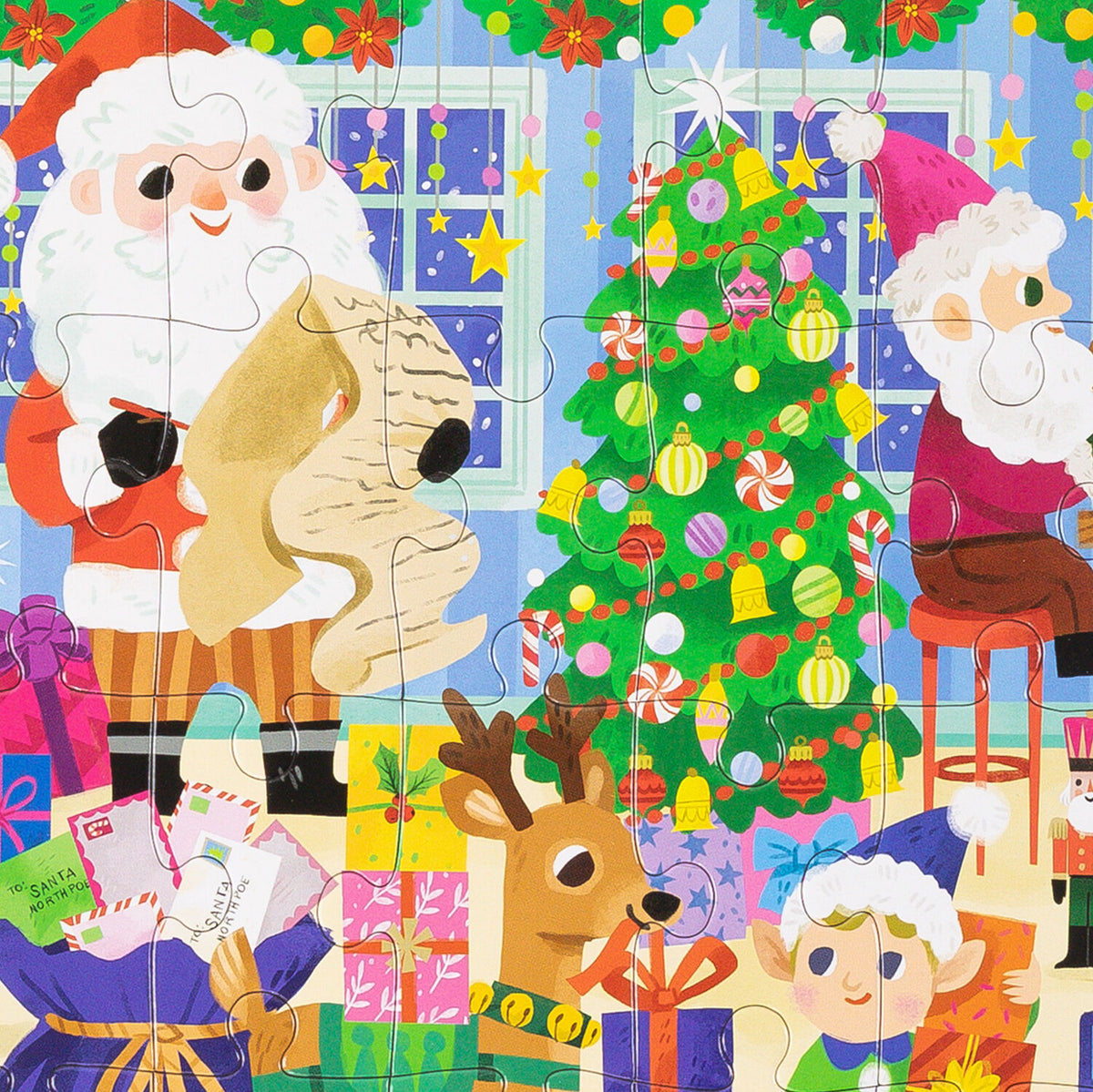 CROCODILE CREEK 50PC SANTAS WORKSHOP PUZZLE