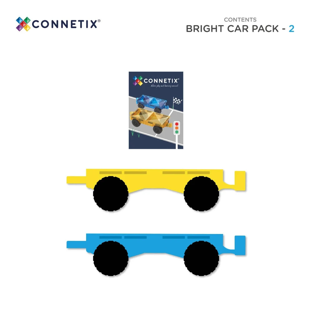 CONNETIX BRIGHT CAR 2PC PACK