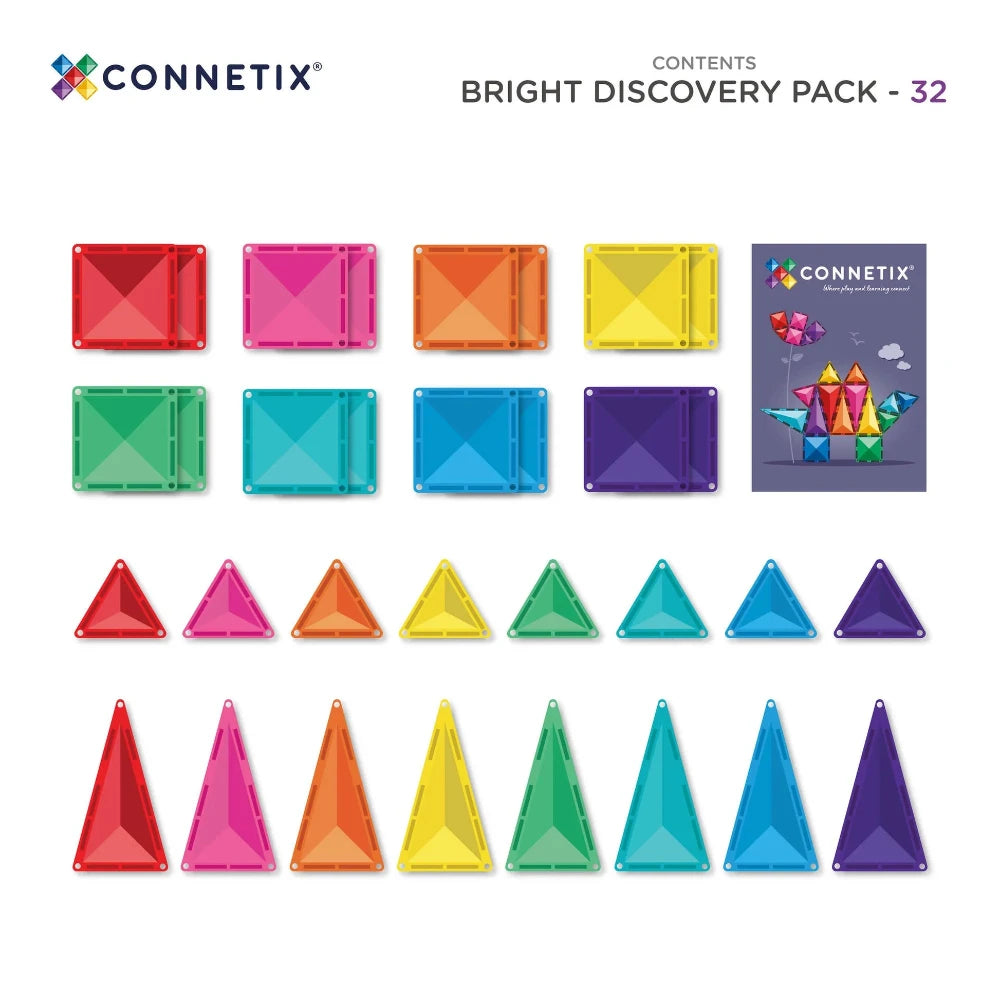 CONNETIX BRIGHT DISCOVERY 32PC PACK