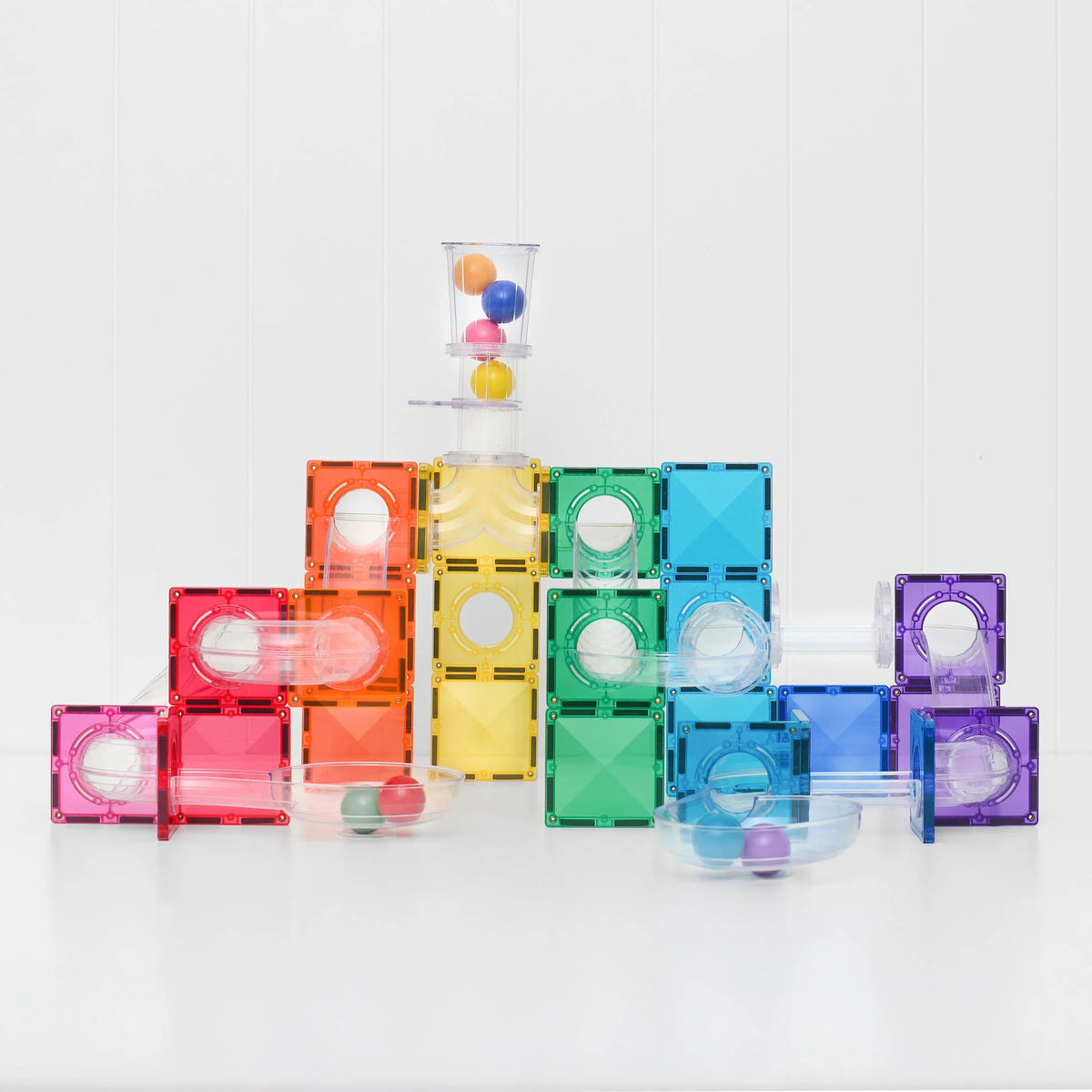 CONNETIX BRIGHT BALL RUN 114PC PACK