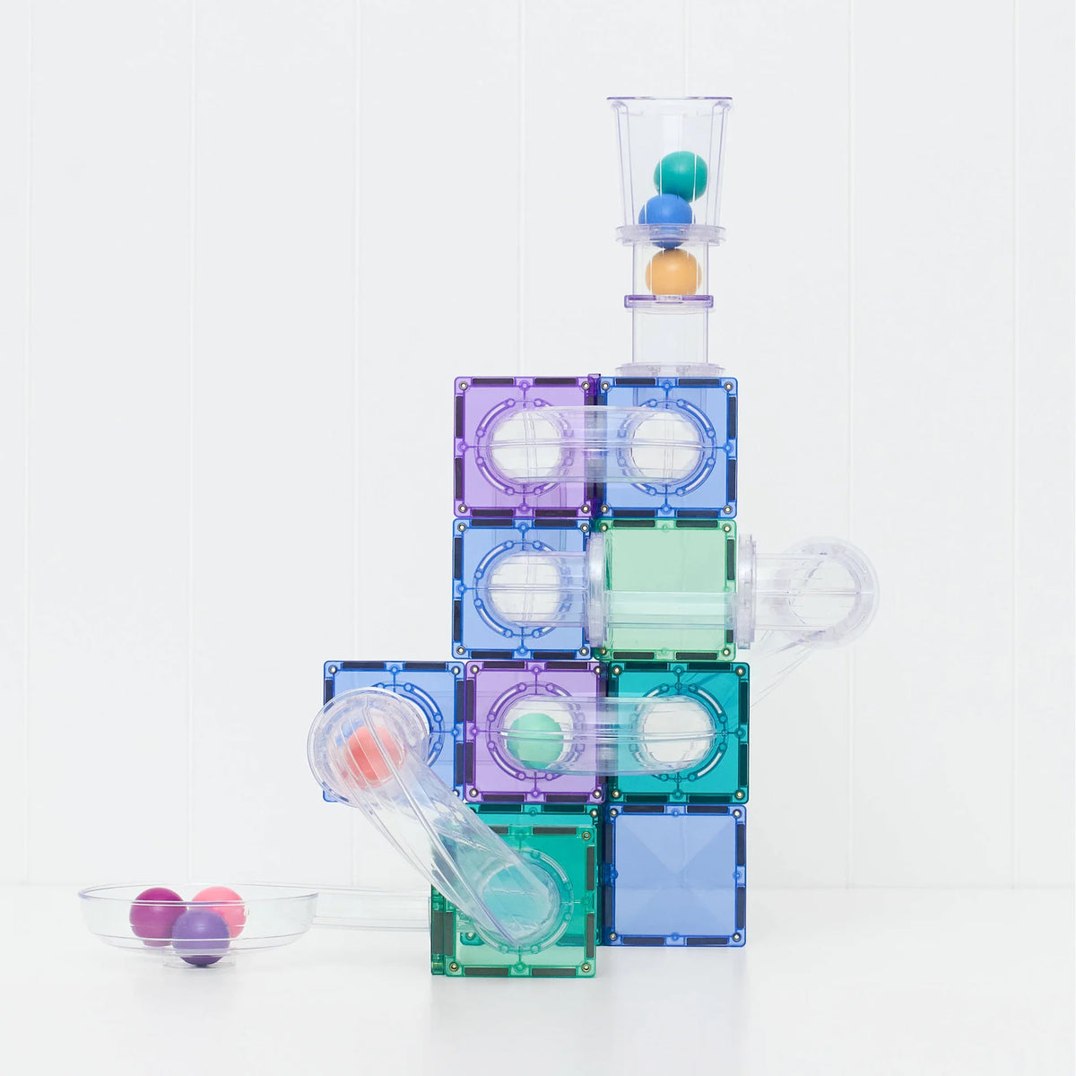 CONNETIX PASTEL BALL RUN 114PC PACK