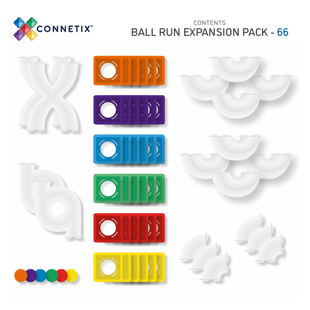 CONNETIX 66PC BALL RUN EXPANSION PACK