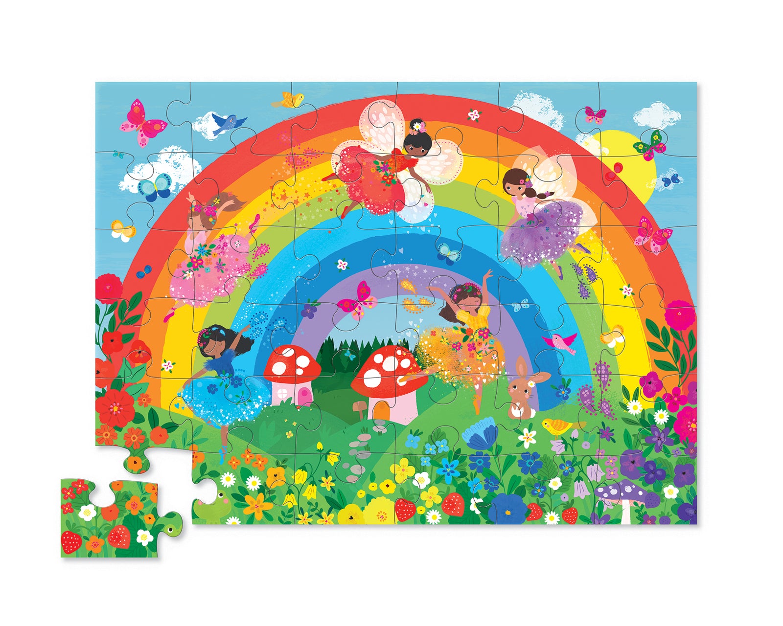 CROCODILE CREEK OVER THE RAINBOW FLOOR PUZZLE 36PC