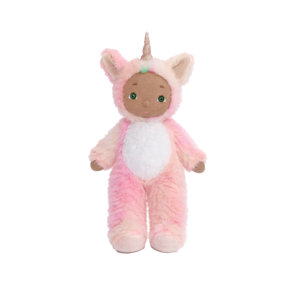 OLLIELLA COZY DAY DINKUM KITTYCORN POMPOM