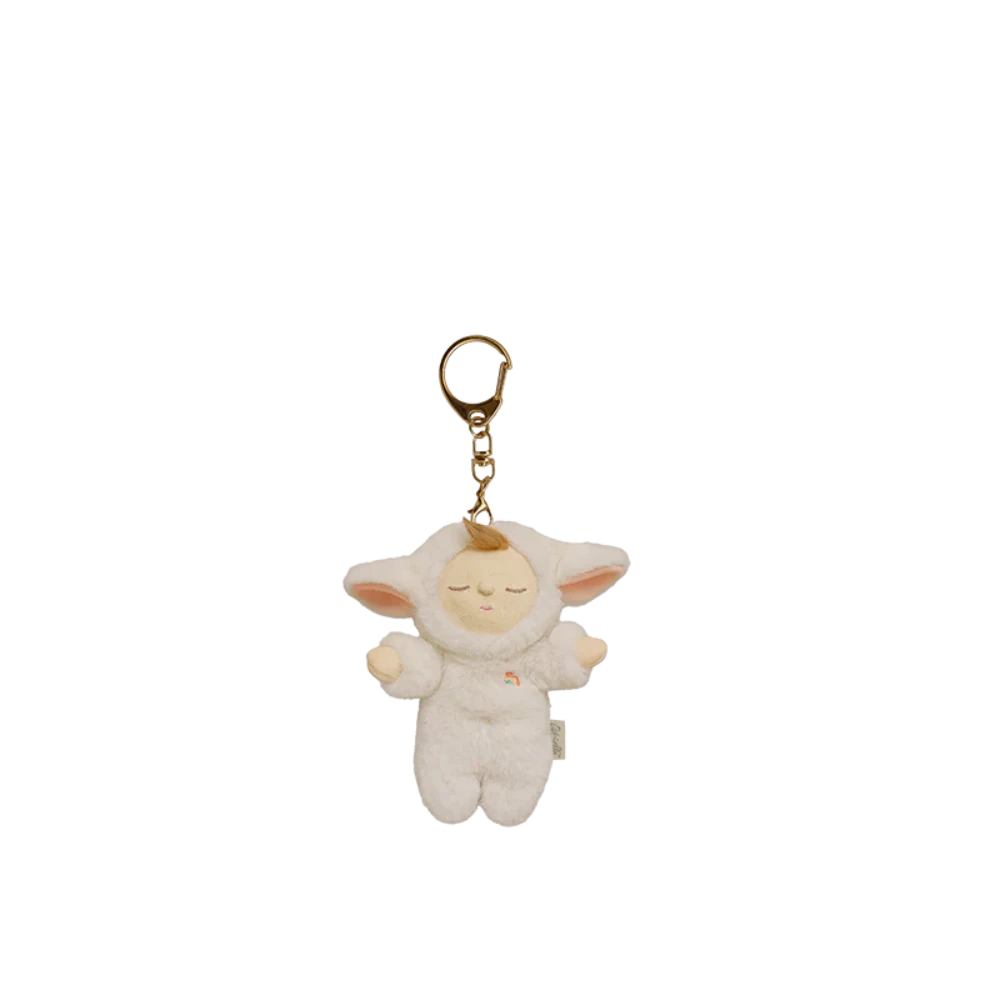 OLLIELLA COZY BAG CHARM LAMBY POOKIE