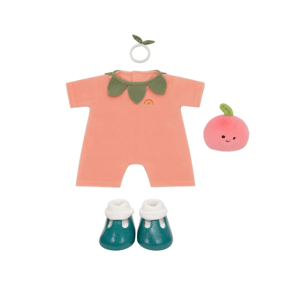 OLLIELLA DINKUM PEACH OUTFIT SET