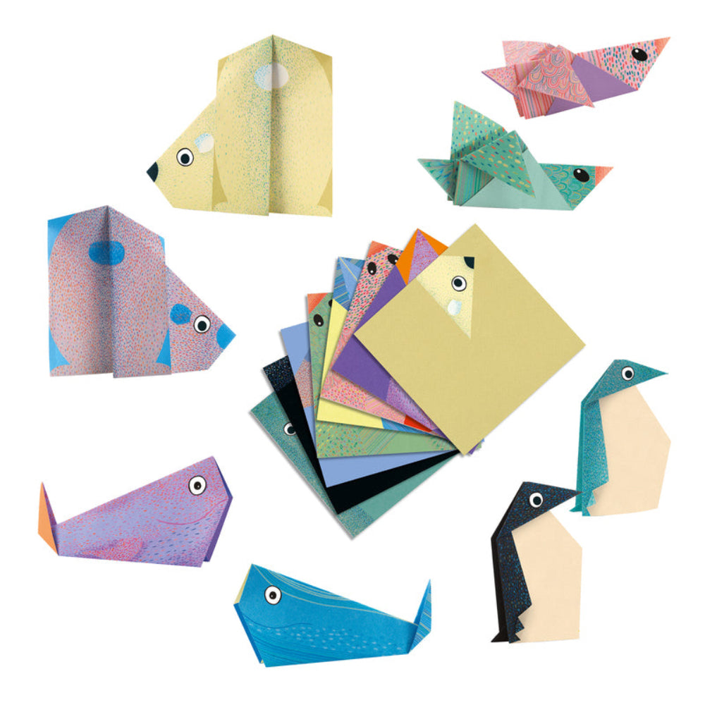 DJECO POLAR ANIMALS ORIGAMI
