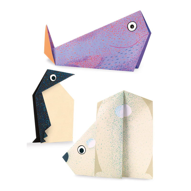 DJECO POLAR ANIMALS ORIGAMI
