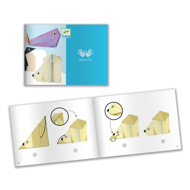 DJECO POLAR ANIMALS ORIGAMI