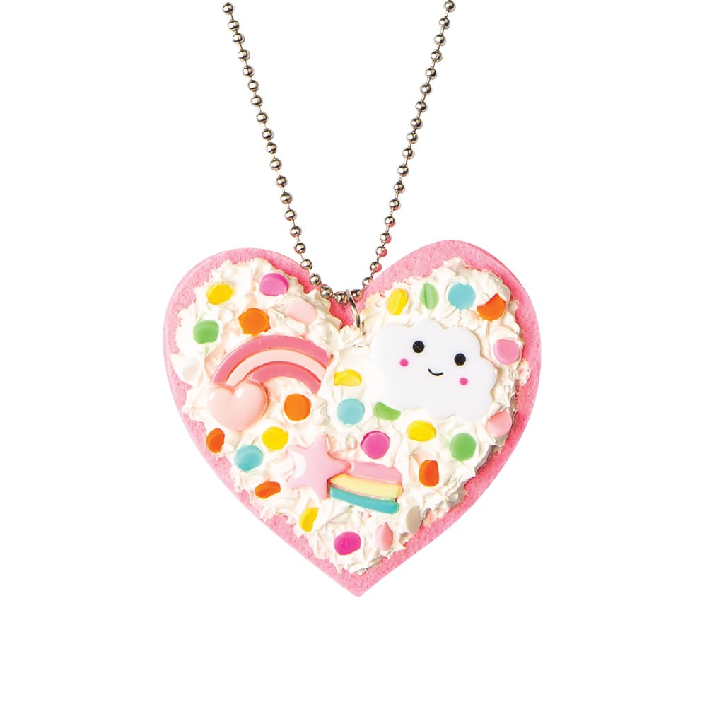 TIGER TRIBE DECORAMA HEART NECKLACE