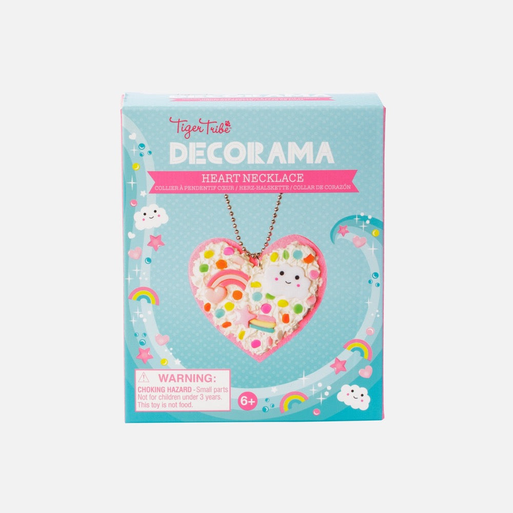 TIGER TRIBE DECORAMA HEART NECKLACE