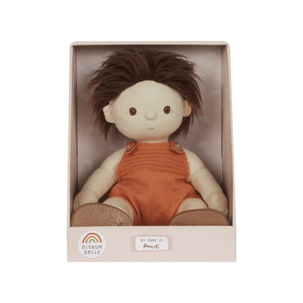 OLLIELLA DINKUM DOLL PEANUT NEW