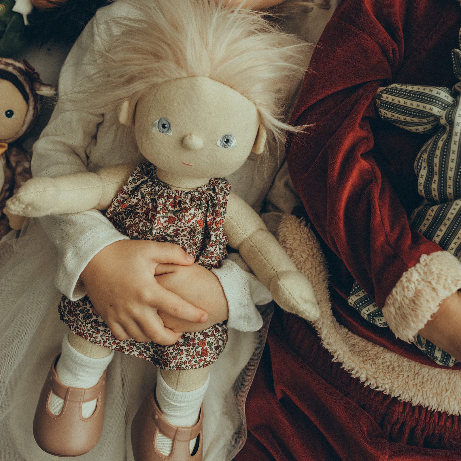 OLLIELLA DINKUM DOLLS HOLIDAY DRESS SET