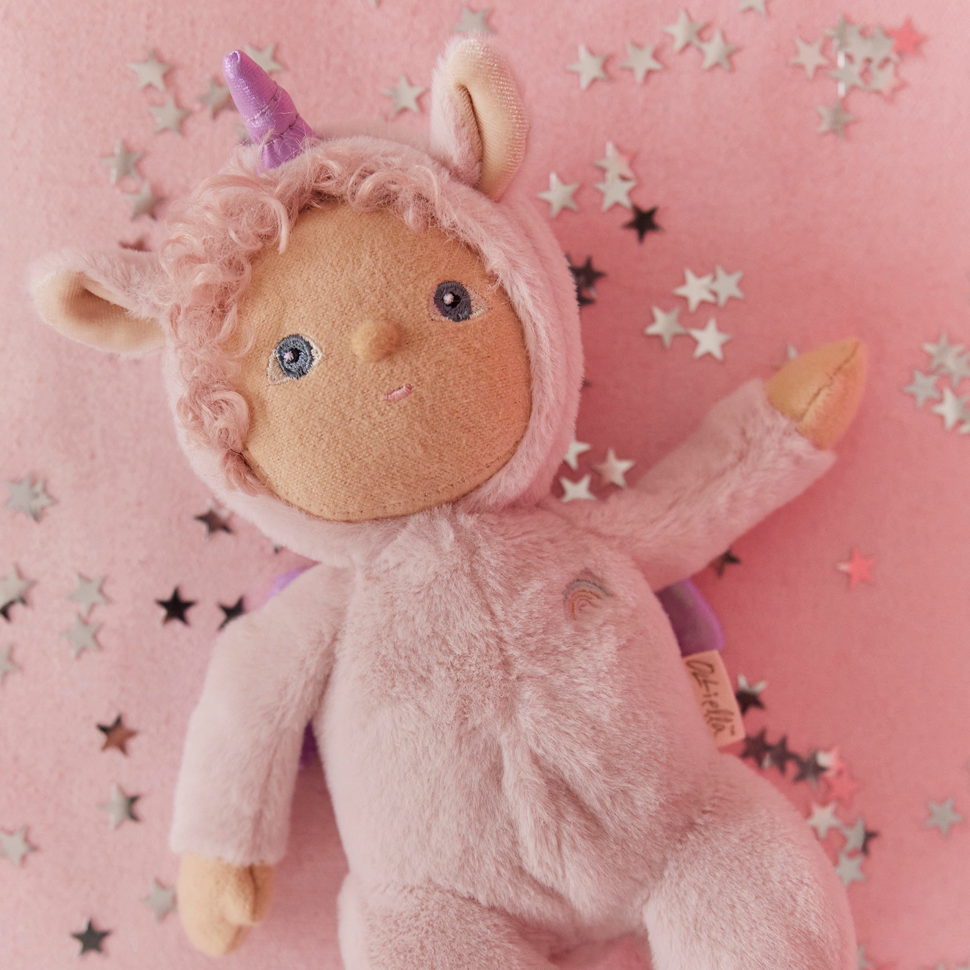 DINKY DINKUM DOLLS UNA UNICORM PINK