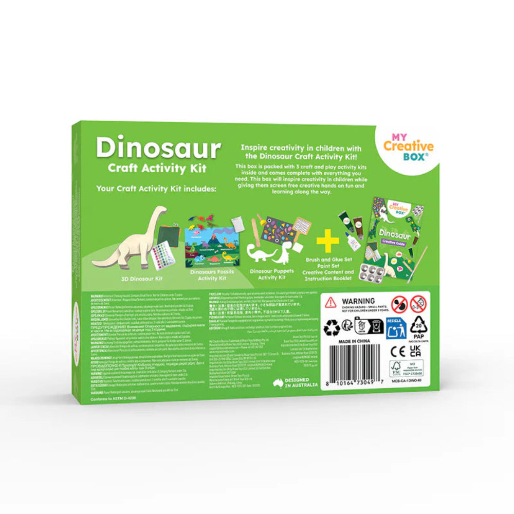 MY CREATIVE BOX DINOSAUR CRAFT ACTIVITY MINI KIT
