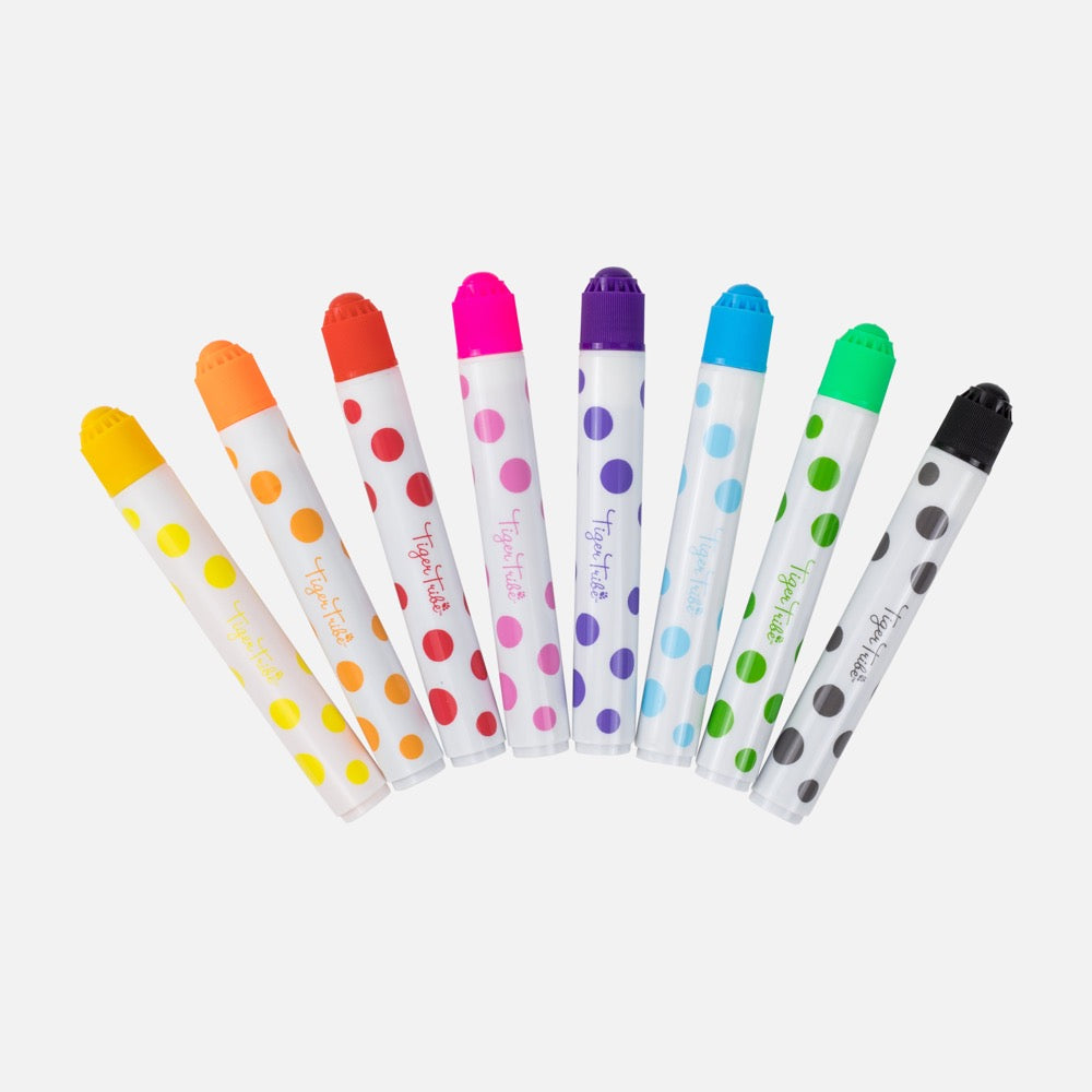 TIGER TRIBE DOT PAINTS 8 PACK