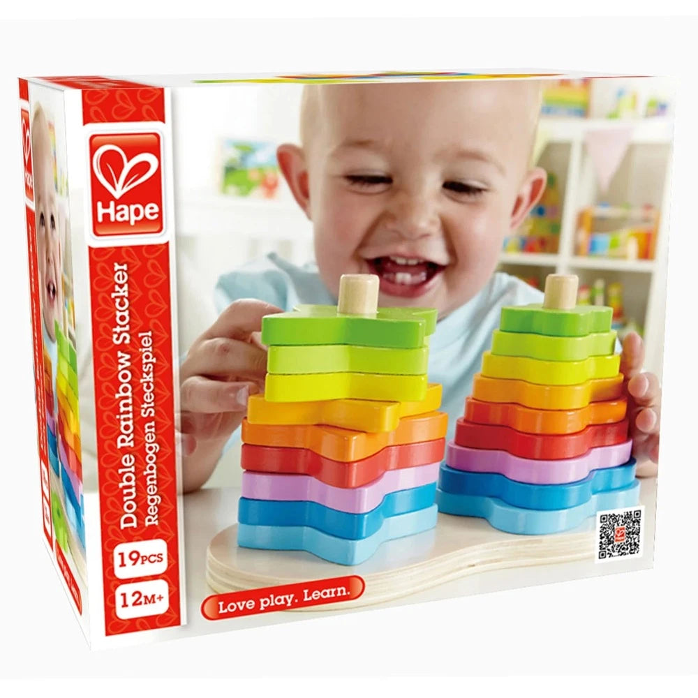 HAPE DOUBLE RAINBOW STACKER