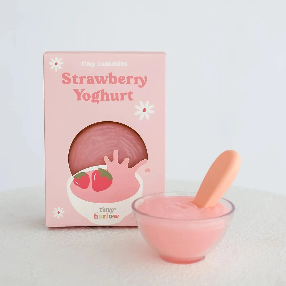 TINY HARLOW STRAWBERRY YOGURT BOWL