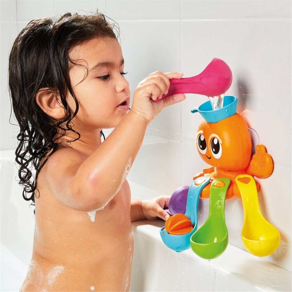TOMY TOOMIES 7 IN 1 BATH ACTIVITY OCTOPUS