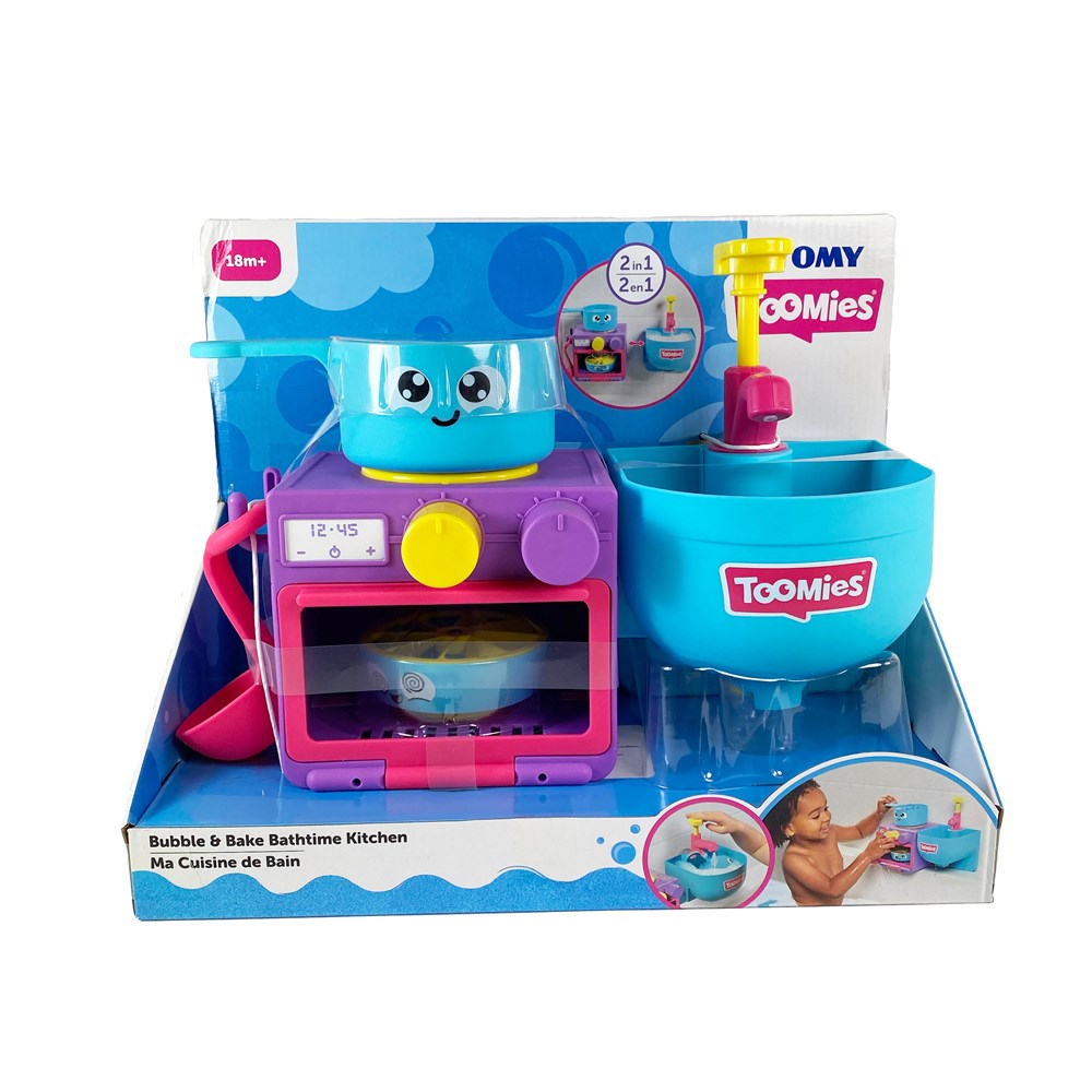 TOMY BUBBLE AND BAKE BATHTIME KITCHEN