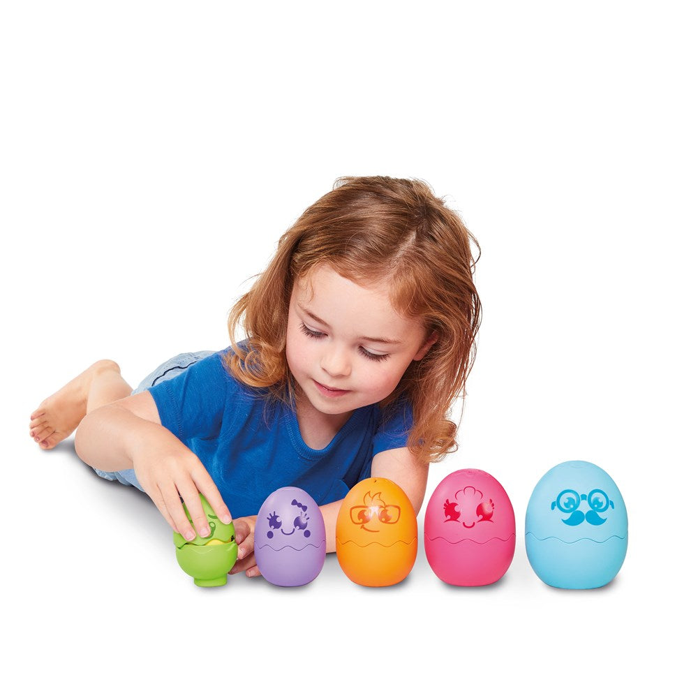 TOMY TOOMIES HIDE AND SQUEAK NESTING EGGS
