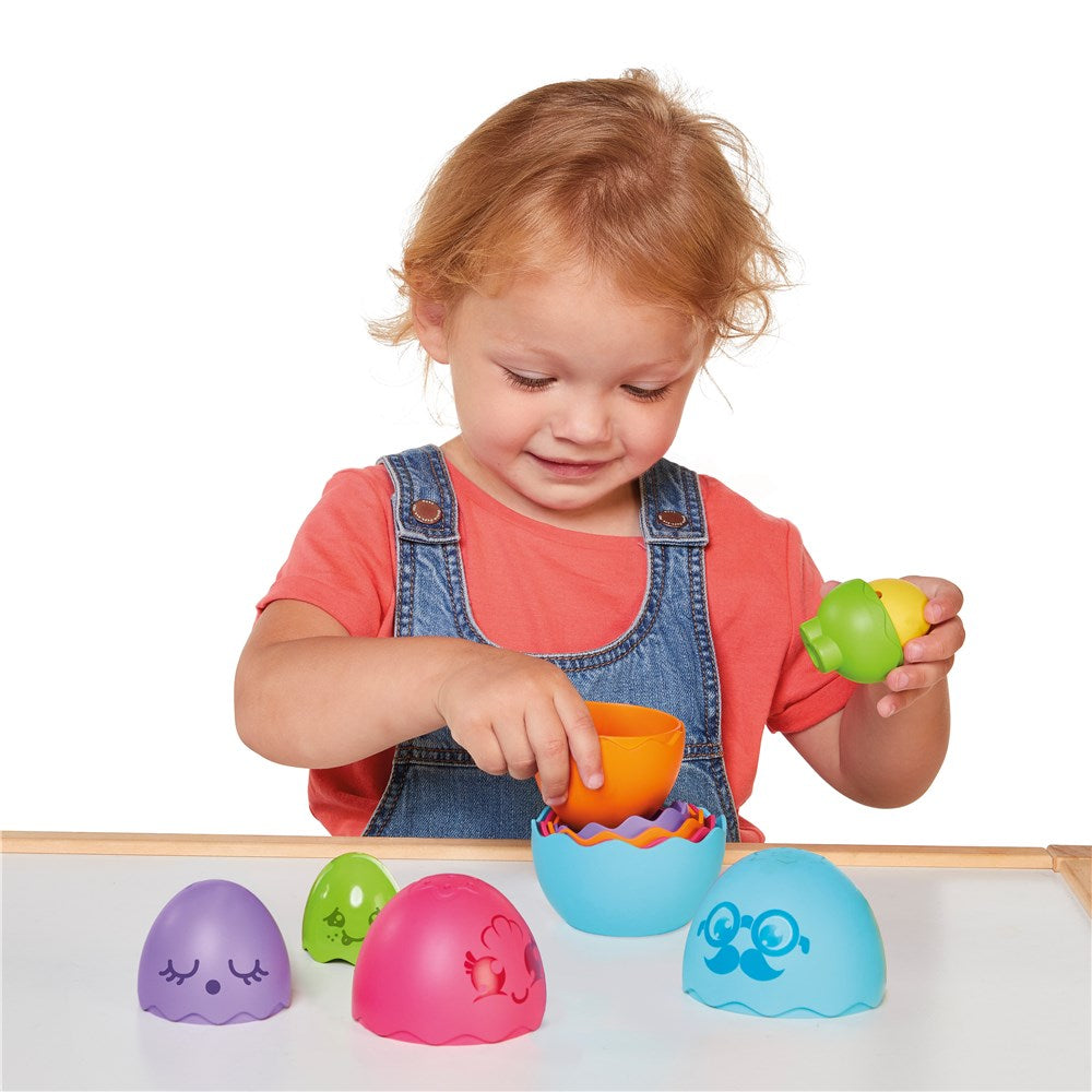 TOMY TOOMIES HIDE AND SQUEAK NESTING EGGS