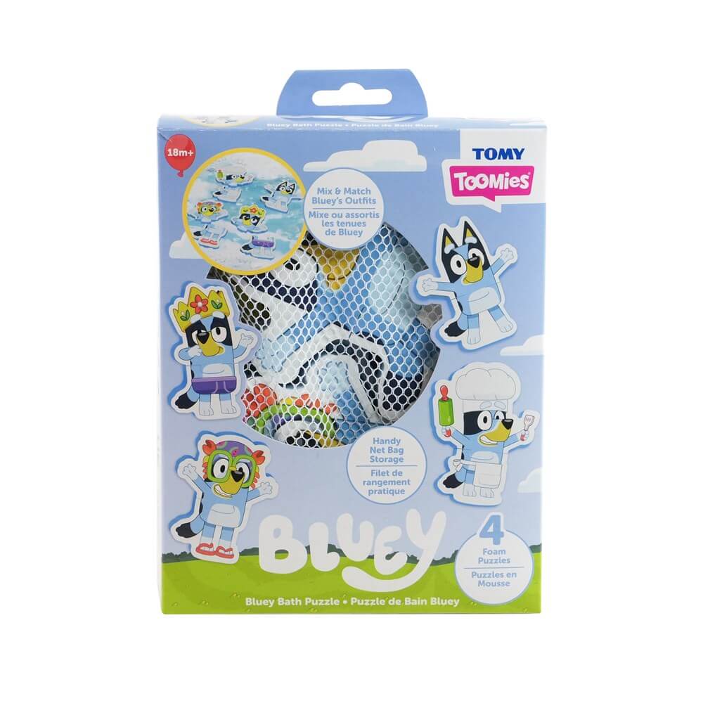 TOMY TOOMIES BLUEY BATH PUZZLE